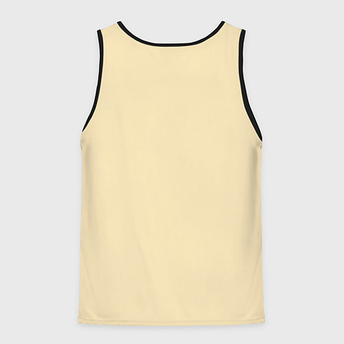 Мужская майка без рукавов Арт черной змеи / 3D-Черный – фото 2