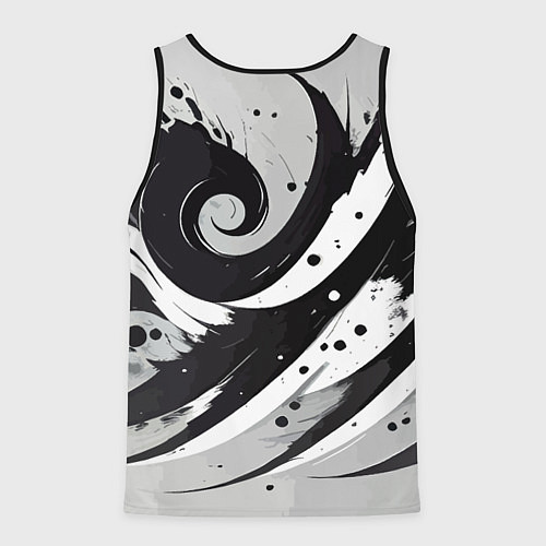 Мужская майка без рукавов Rick-Venom and Morty - meme / 3D-Черный – фото 2