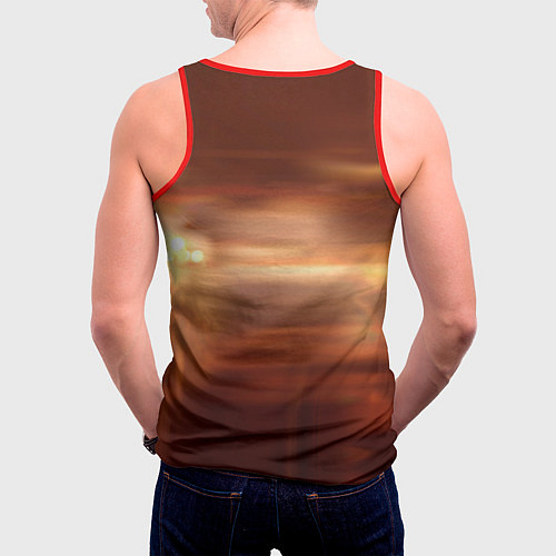 Мужская майка без рукавов Indiana Jones and the Great Circle / 3D-Красный – фото 4