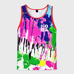 Мужская майка без рукавов Colorful abstraction - aloha