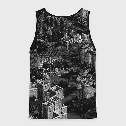 Мужская майка без рукавов Stronghold Crusader Definitive Edition / 3D-Черный – фото 2