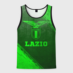 Майка-безрукавка мужская Lazio - green gradient, цвет: 3D-черный