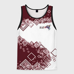 Майка-безрукавка мужская Сноуборд горы зовут, цвет: 3D-черный