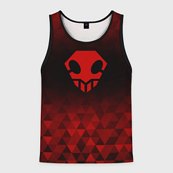 Майка-безрукавка мужская Bleach red poly, цвет: 3D-черный