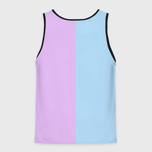 Мужская майка без рукавов League of Legends - Jinx / 3D-Черный – фото 2