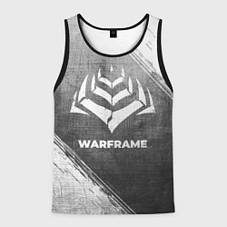 Майка-безрукавка мужская Warframe - grey gradient, цвет: 3D-черный