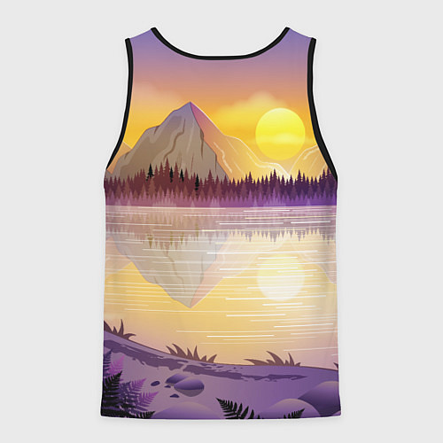 Мужская майка без рукавов Kayo k2 pro / 3D-Черный – фото 2