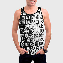 Майка-безрукавка мужская Семь смертных грехов паттерн, цвет: 3D-черный — фото 2