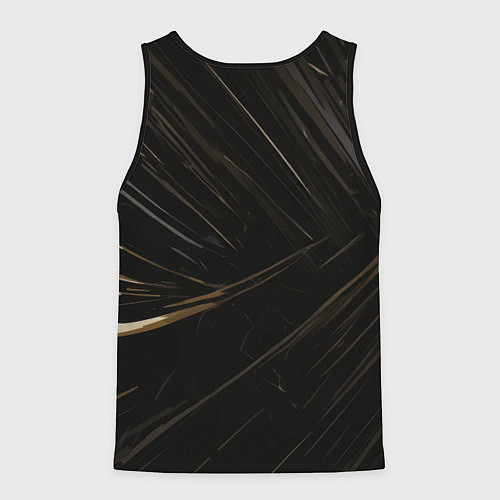 Мужская майка без рукавов Бэтмен черный плащ / 3D-Черный – фото 2