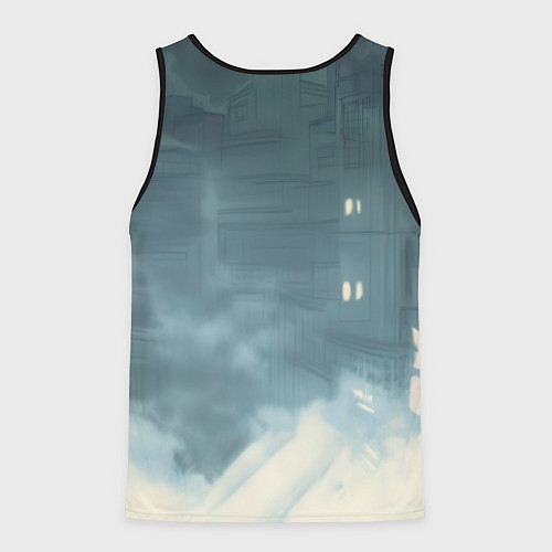 Мужская майка без рукавов Бэтмен старый стиль / 3D-Черный – фото 2