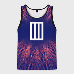 Майка-безрукавка мужская Paramore red energy, цвет: 3D-черный