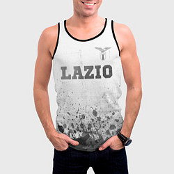 Майка-безрукавка мужская Lazio - white gradient посередине, цвет: 3D-черный — фото 2
