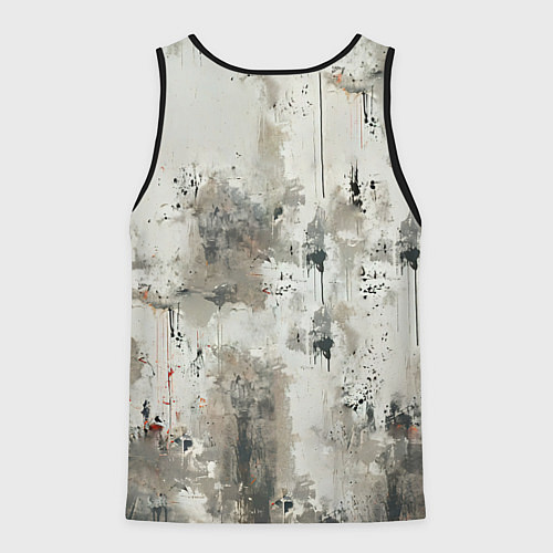 Мужская майка без рукавов Артуро Гатти на сером / 3D-Черный – фото 2