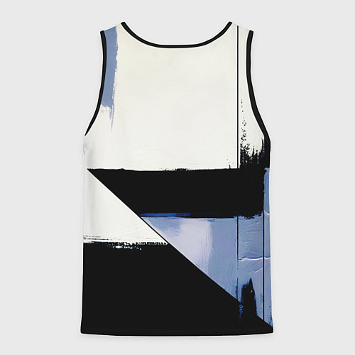 Мужская майка без рукавов Honda логотип / 3D-Черный – фото 2