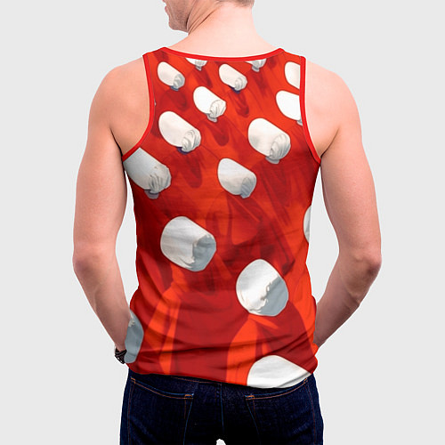 Мужская майка без рукавов Рассказ служанки / 3D-Красный – фото 4