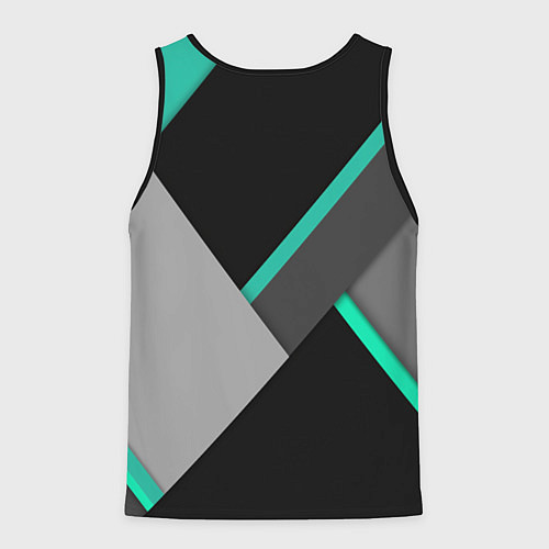 Мужская майка без рукавов Multicoloured / 3D-Черный – фото 2