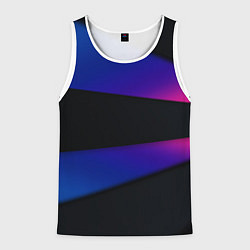 Майка-безрукавка мужская Multicoloured, цвет: 3D-белый