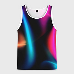 Майка-безрукавка мужская Multicoloured, цвет: 3D-белый