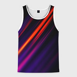 Майка-безрукавка мужская Multicolored, цвет: 3D-белый