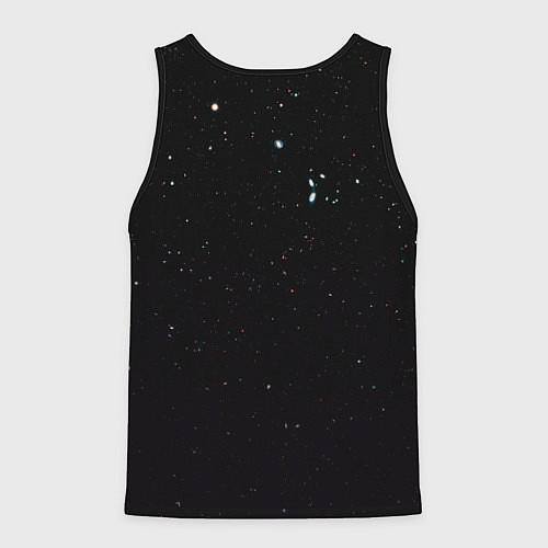 Мужская майка без рукавов Дарт вейдер галактика звёзды / 3D-Черный – фото 2