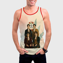 Майка-безрукавка мужская Astro группа в костюмах барокко, цвет: 3D-красный — фото 2