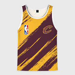 Майка-безрукавка мужская Кливленд Кавальерс - команда НБА, цвет: 3D-белый