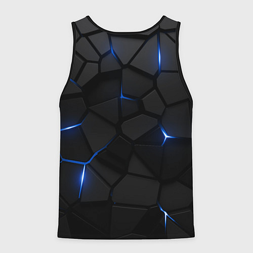 Мужская майка без рукавов Виннипег Джетс - НХЛ хоккей / 3D-Черный – фото 2