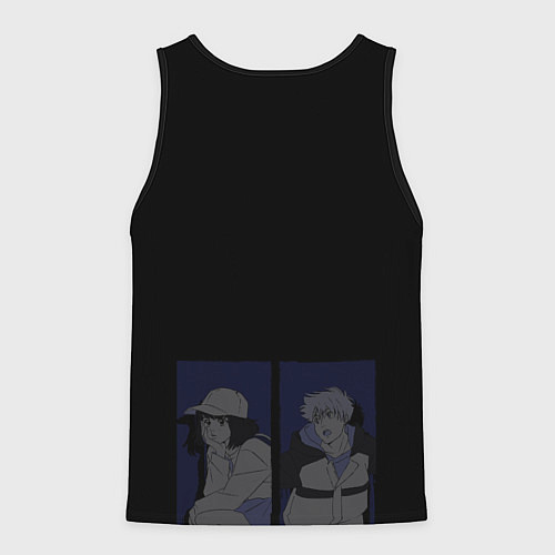 Мужская майка без рукавов Lazarus / 3D-Черный – фото 2