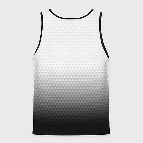 Мужская майка без рукавов Вашингтон Кэпиталз - градиент / 3D-Черный – фото 2