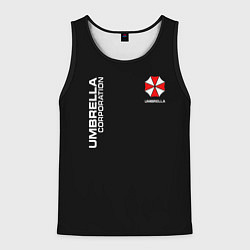 Майка-безрукавка мужская Corp Umbrella - black, цвет: 3D-черный