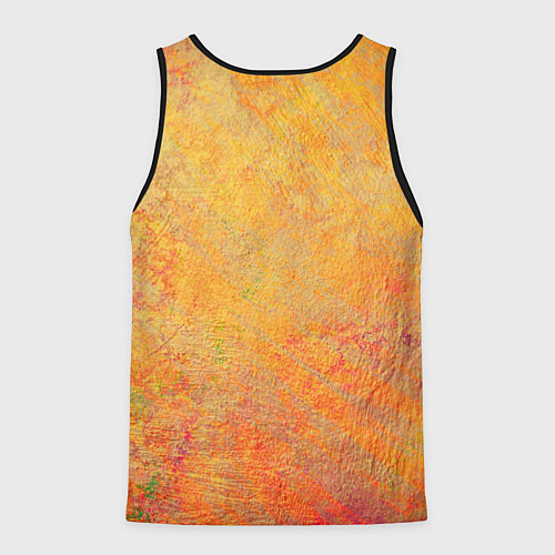 Мужская майка без рукавов Египетская кошка-богиня Баст / 3D-Черный – фото 2