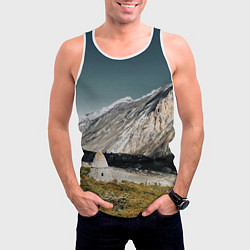 Майка-безрукавка мужская Фардык-Кешене, цвет: 3D-белый — фото 2