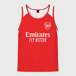 Майка-безрукавка мужская Анри домашняя форма Арсенал 2025 2026, цвет: 3D-красный