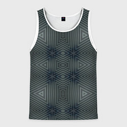 Мужская майка без рукавов Треугольное сияние