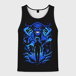 Майка-безрукавка мужская Аниме Поднятие уровня в одиночку, цвет: 3D-черный