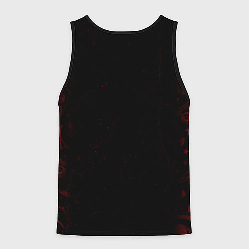 Мужская майка без рукавов Pantera рок группа / 3D-Черный – фото 2
