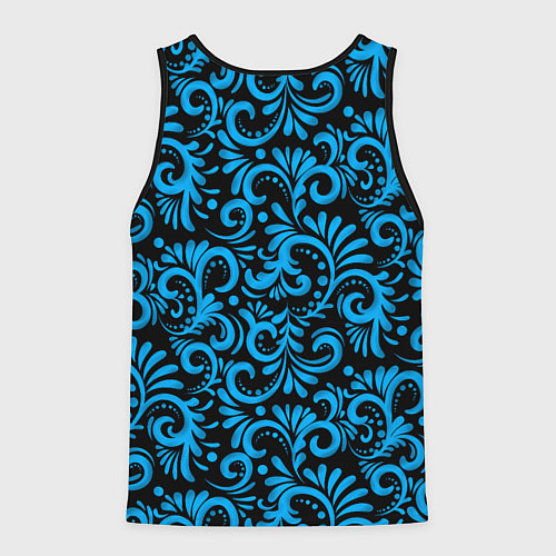 Мужская майка без рукавов Традиционный славяно-русский стиль / 3D-Черный – фото 2
