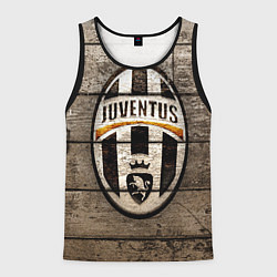 Майка-безрукавка мужская Juventus, цвет: 3D-черный