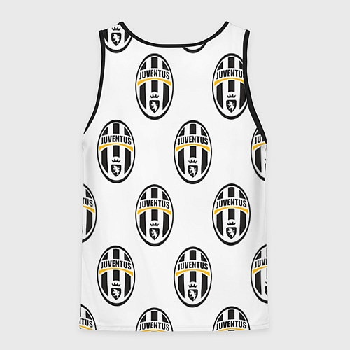 Мужская майка без рукавов Juventus Pattern / 3D-Черный – фото 2