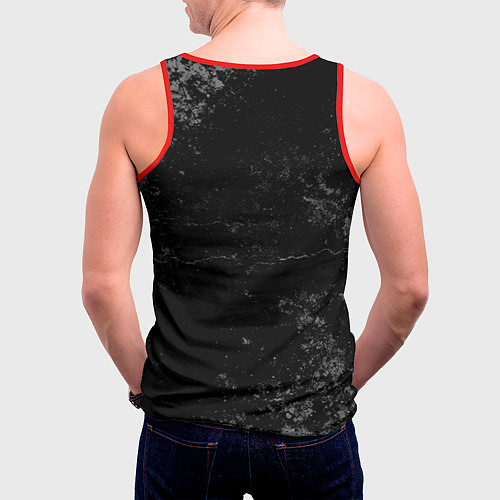 Мужская майка без рукавов This is hip-hop / 3D-Красный – фото 4