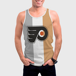 Майка-безрукавка мужская Philadelphia Flyers, цвет: 3D-белый — фото 2