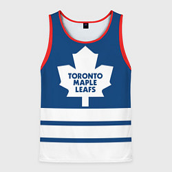 Майка-безрукавка мужская Toronto Maple Leafs, цвет: 3D-красный