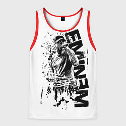 Майка-безрукавка мужская Eminem Rap, цвет: 3D-красный