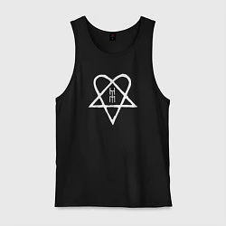 Мужская майка HIM: Heartagram