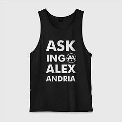 Майка мужская хлопок Asking Alexandria, цвет: черный