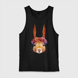 Мужская майка Белка с венком