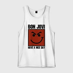 Мужская майка Bon Jovi: Have a nice day