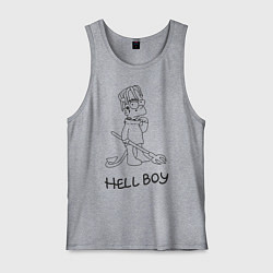 Мужская майка Bart: Hell Boy