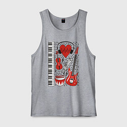 Мужская майка Истинный меломан