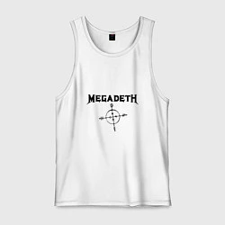 Мужская майка Megadeth Compass